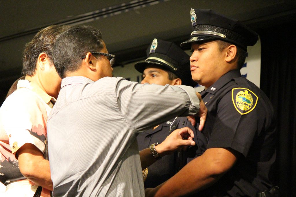 Maui Police Department 83rd Recruit Class and Emergency Services Dispatchers Graduation. Photo by Wendy Osher.