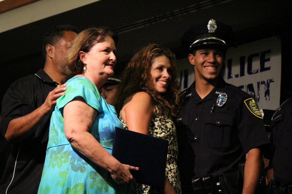 Maui Police Department 83rd Recruit Class and Emergency Services Dispatchers Graduation. Photo by Wendy Osher.