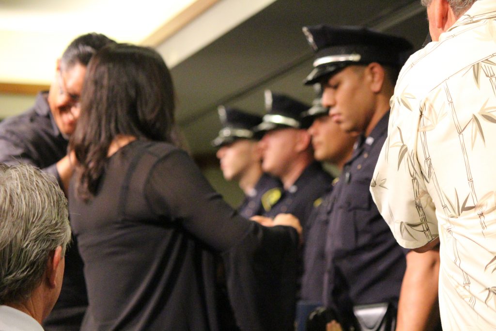 Maui Police Department 83rd Recruit Class and Emergency Services Dispatchers Graduation. Photo by Wendy Osher.