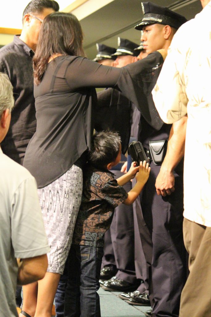Maui Police Department 83rd Recruit Class and Emergency Services Dispatchers Graduation. Photo by Wendy Osher.