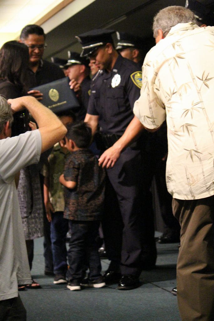 Maui Police Department 83rd Recruit Class and Emergency Services Dispatchers Graduation. Photo by Wendy Osher.