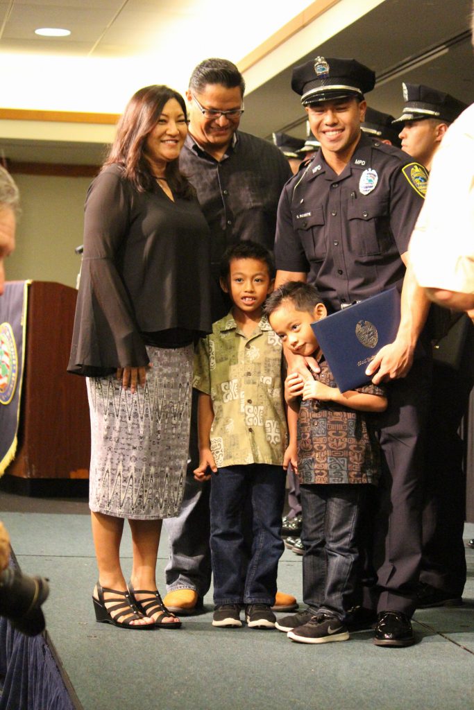 Maui Police Department 83rd Recruit Class and Emergency Services Dispatchers Graduation. Photo by Wendy Osher.