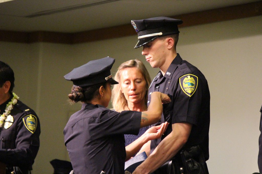 Maui Police Department 83rd Recruit Class and Emergency Services Dispatchers Graduation. Photo by Wendy Osher.