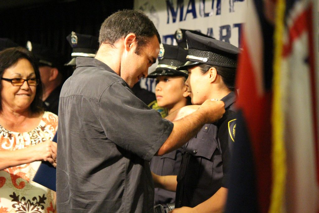 Maui Police Department 83rd Recruit Class and Emergency Services Dispatchers Graduation. Photo by Wendy Osher.