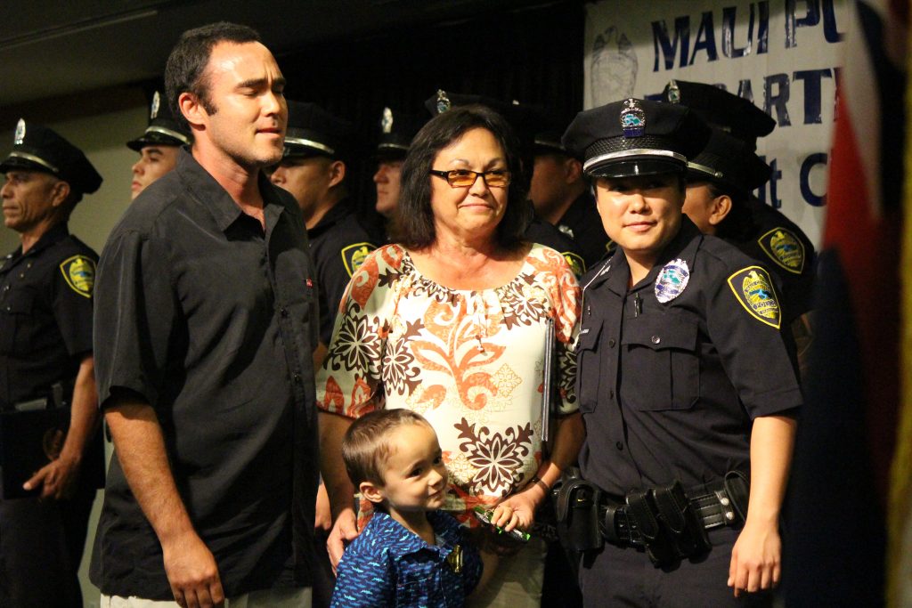 Maui Police Department 83rd Recruit Class and Emergency Services Dispatchers Graduation. Photo by Wendy Osher.