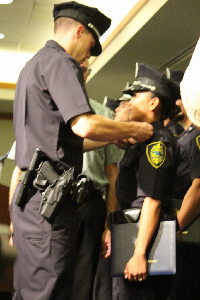 Maui Police Department 83rd Recruit Class and Emergency Services Dispatchers Graduation. Photo by Wendy Osher.