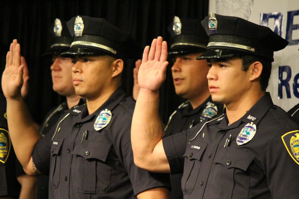 Maui Police Department 83rd Recruit Class and Emergency Services Dispatchers Graduation. Photo by Wendy Osher.