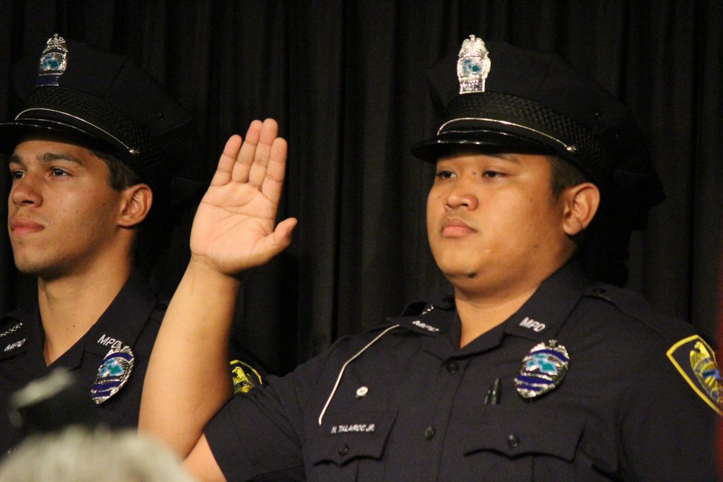 Maui Police Department 83rd Recruit Class and Emergency Services Dispatchers Graduation. Photo by Wendy Osher.
