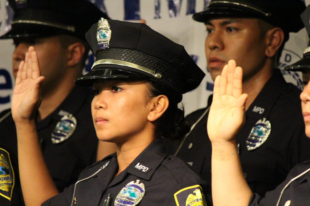 Maui Police Department 83rd Recruit Class and Emergency Services Dispatchers Graduation. Photo by Wendy Osher.