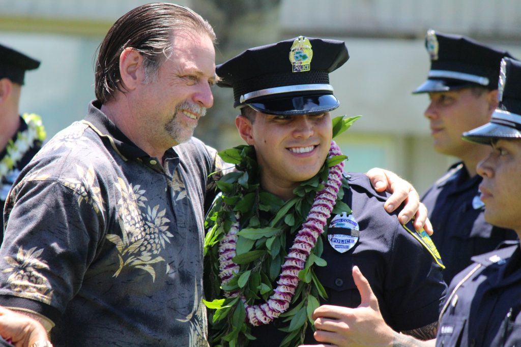 Maui Police Department 83rd Recruit Class and Emergency Services Dispatchers Graduation. Photo by Wendy Osher.