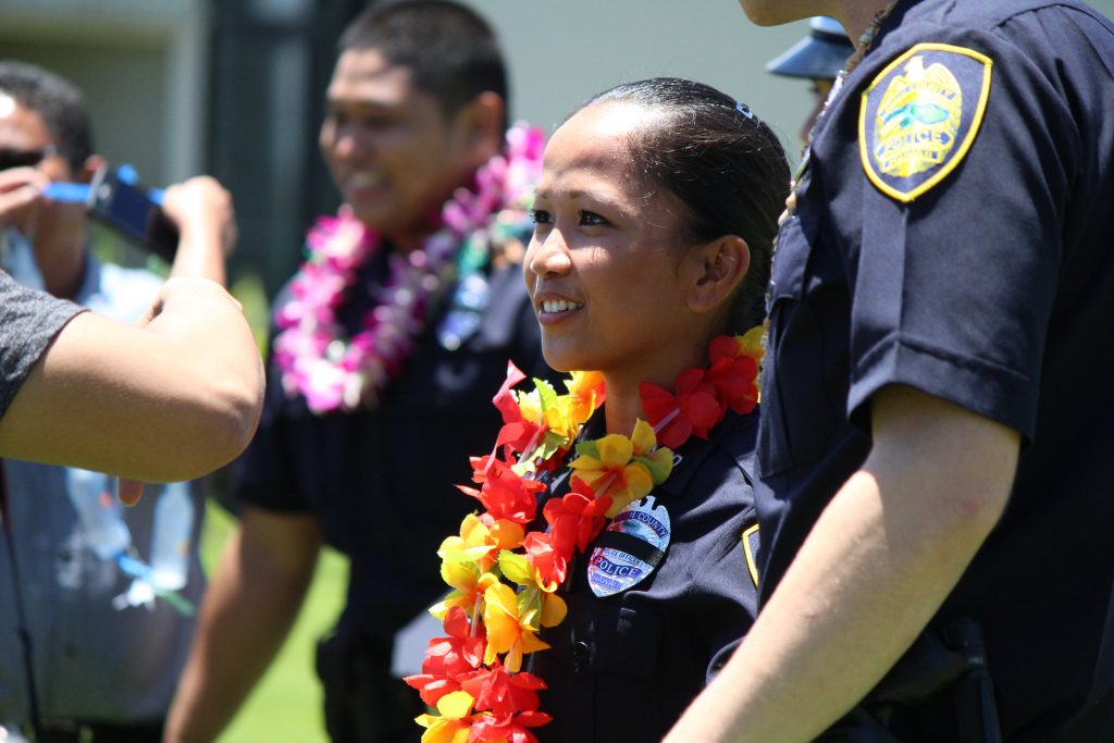 Maui Police Department 83rd Recruit Class and Emergency Services Dispatchers Graduation. Photo by Wendy Osher.