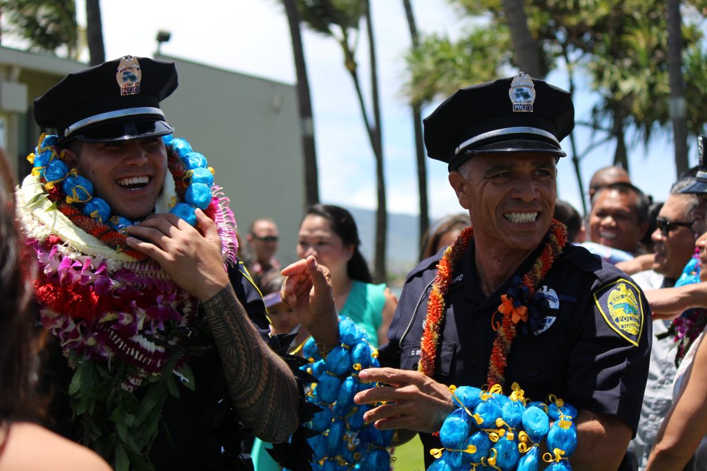 Maui Police Department 83rd Recruit Class and Emergency Services Dispatchers Graduation. Photo by Wendy Osher.