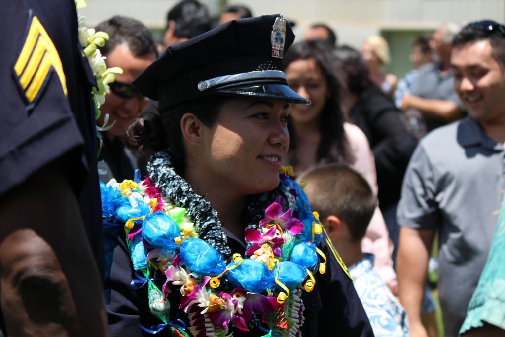 Maui Police Department 83rd Recruit Class and Emergency Services Dispatchers Graduation. Photo by Wendy Osher.