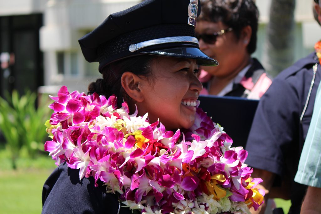 Maui Police Department 83rd Recruit Class and Emergency Services Dispatchers Graduation. Photo by Wendy Osher.