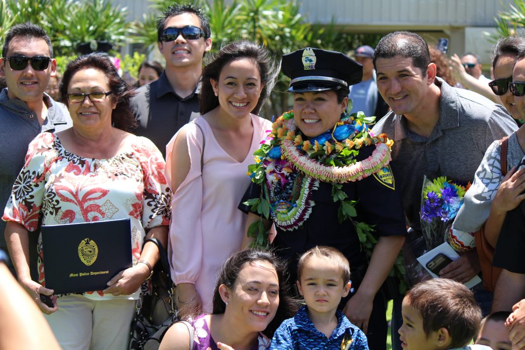 Maui Police Department 83rd Recruit Class and Emergency Services Dispatchers Graduation. Photo by Wendy Osher.