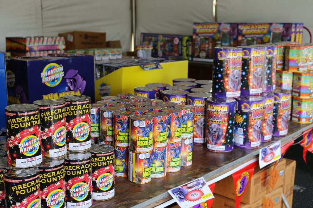 Legal fireworks in Maui can be purchased at the Phantom Firework tent at Queen Kaʻahumanu Center until 8 p.m. Monday, July 4.