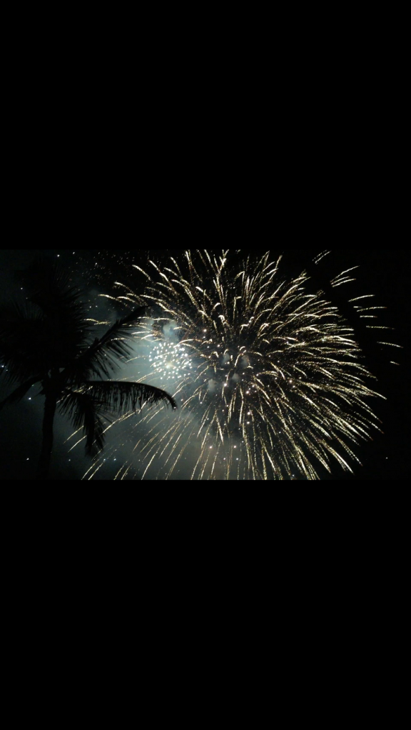 Fireworks over Maui. Photo Courtesy: Theresa Serianni