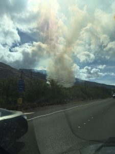 Maui Now CEO Chuck Bergson took this photo at approximately 9:30 a.m. Friday, July 8.