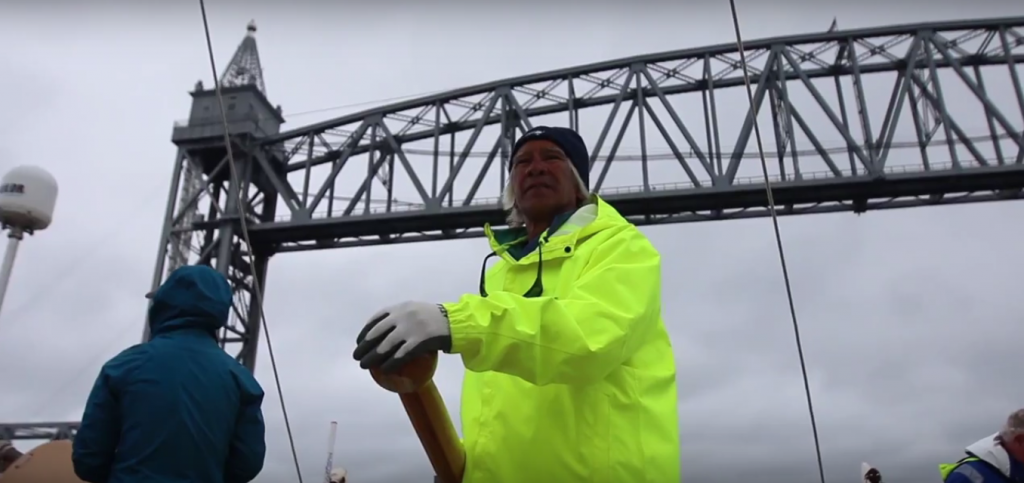 Hōkūleʻa arriving in Boston, MA (7.09.2016) Image credit: Polynesian Voyaging Society / Nāʻālehu Anthony / ʻŌiwi TV