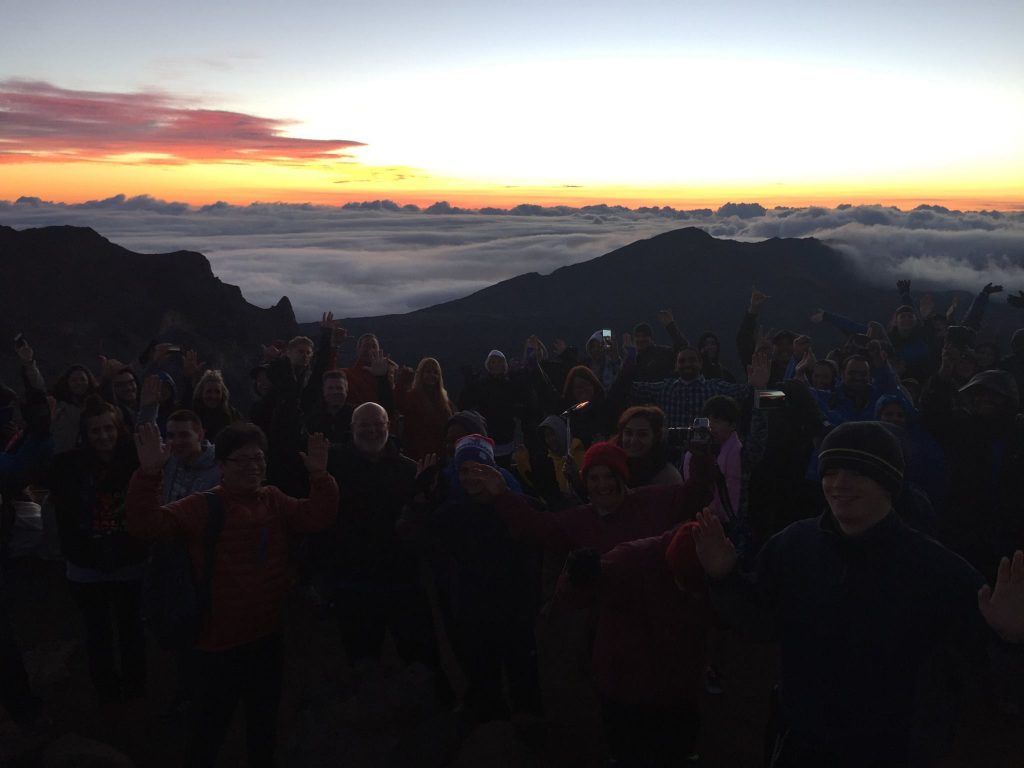 Centennial sunrise. Photo courtesy Haleakalā National Park.