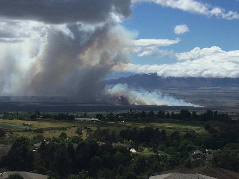 Brush fire, 8.20.16. PC: