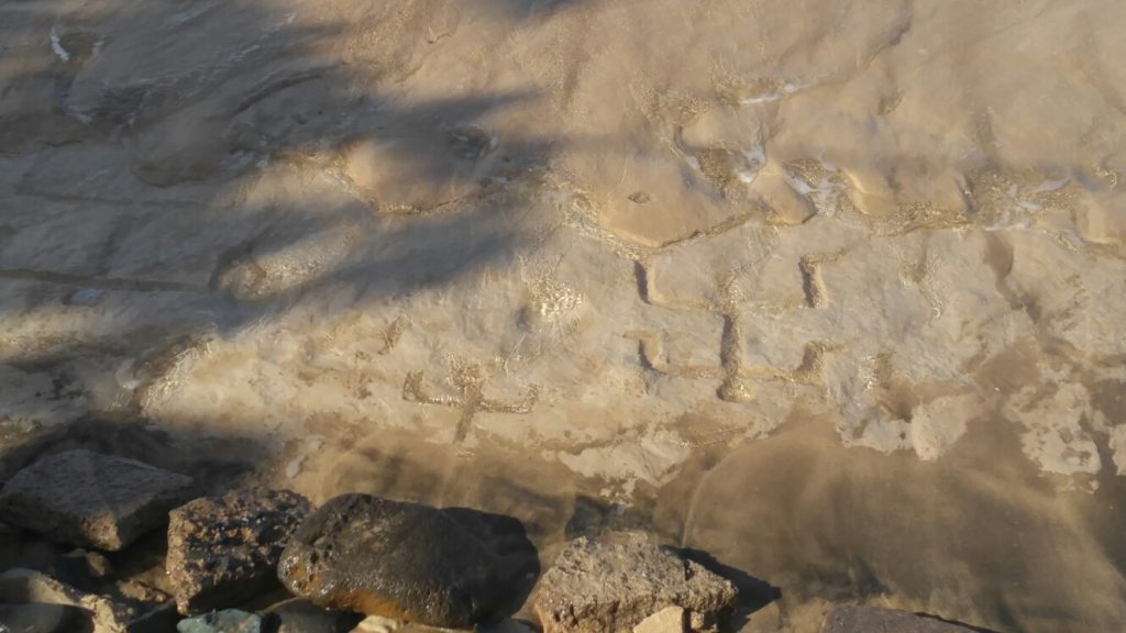 Waiʻanae petroglyphs. Photo credit: Hawaiʻi Department of Land and Natural Resources.