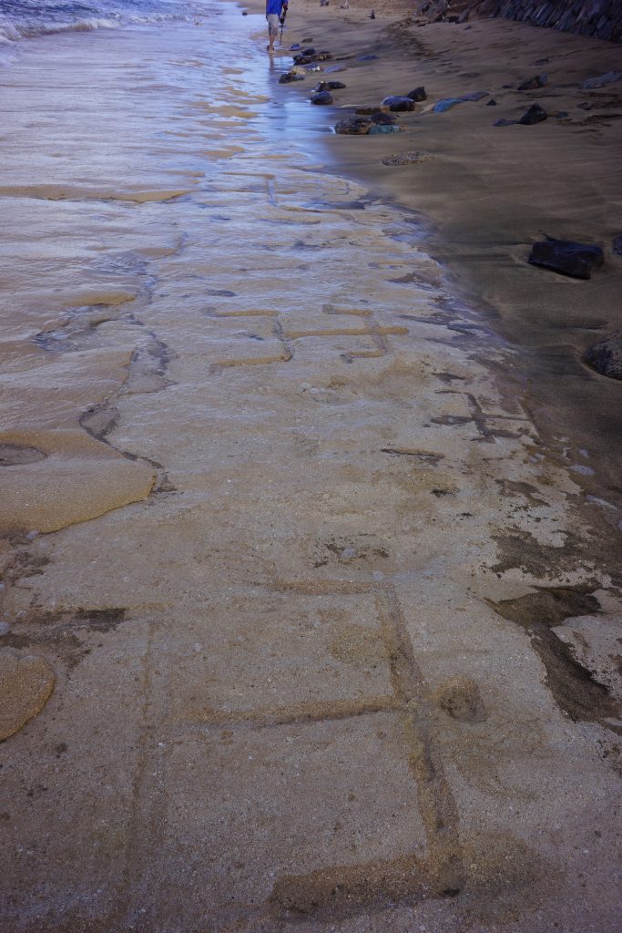 Waiʻanae petroglyphs. Photo credit: Hawaiʻi Department of Land and Natural Resources.