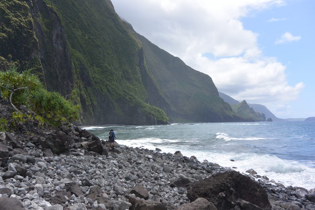 Olokui Natural Area Reserve coastline