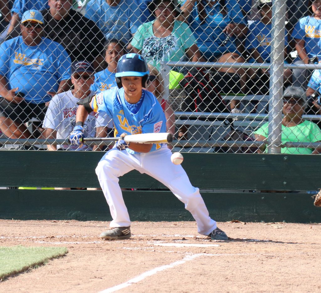 Dawson Tokishi. Central Maui Little League Intermediate (13U) All-Star team. Photo credit: Trevor Tokishi