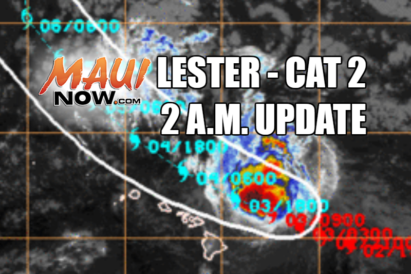 Lester. 2 a.m. on 9.3.16. Image credit: NOAA/NWS/CPHC