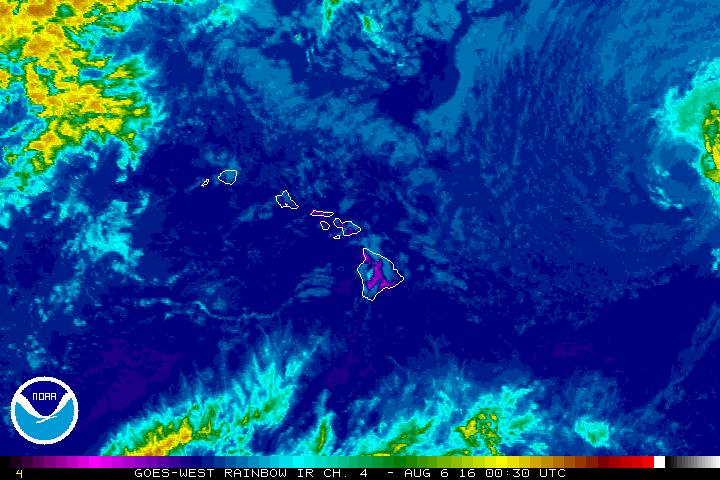 Satellite imagery 8.5.16. Courtesy: NOAA/NWS.