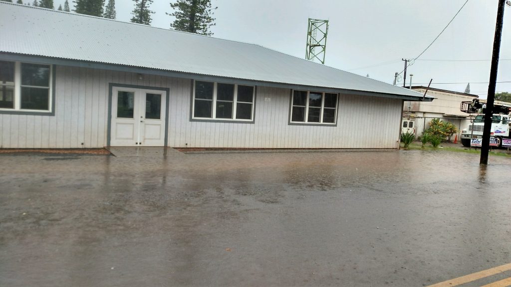 Lānaʻi flood photo 9.14.16 courtesy Jason Fabrao.