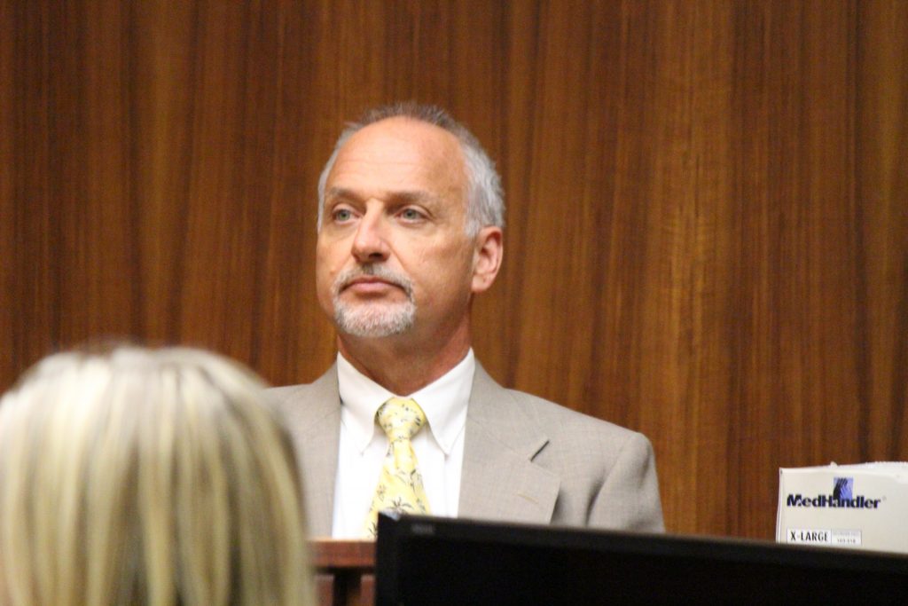 Anthony Earls, evidence specialist with the Maui Police Department. Photo by Wendy Osher.