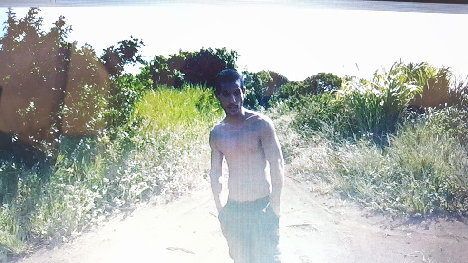 Image of alleged suspect captured with GoPro. Courtesy image.