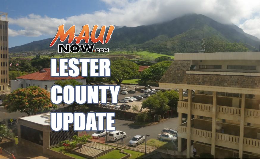 Lester. County update.