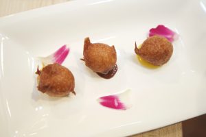Food from 'Escape to Maui' at the James Beard House on May 19. Photo courtesy of Clay Williams for the James Beard Foundation. © Clay Williams / claywilliamsphoto.com