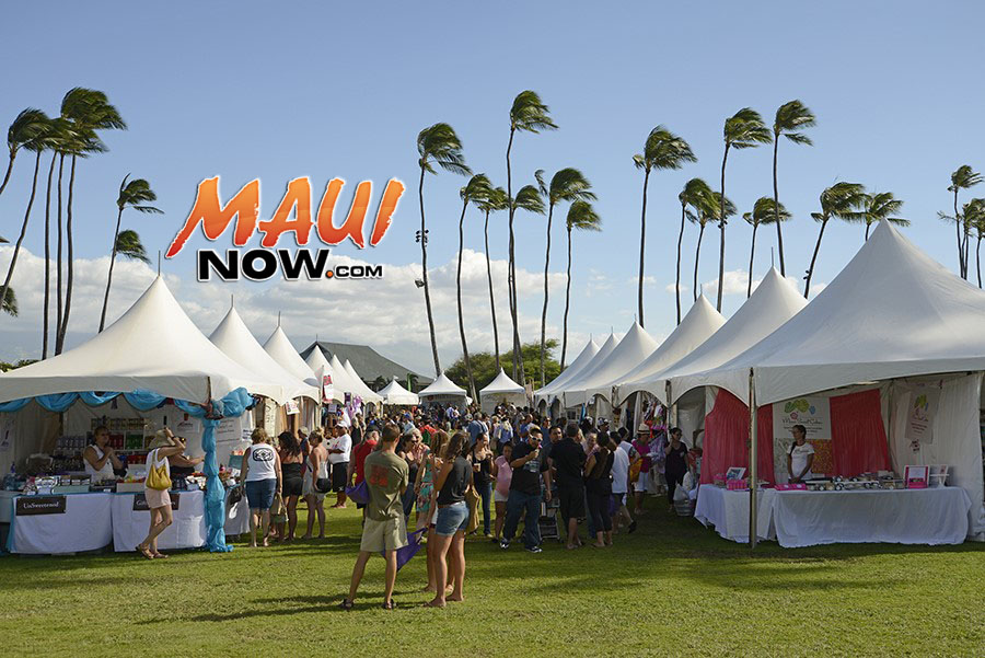 Maui County’s largest products show, the annual Made in Maui County Festival, will open to the public on November 4 and 5, 2016 at the Maui Arts & Cultural Center in Kahului. Over 140 vendors will offer a bevy of Made-In-Maui-County products. Additionally, on Saturday (Nov. 5), 11 of Maui’s popular food trucks will be featured in the event’s Food Court. Courtesy photo: County of Maui