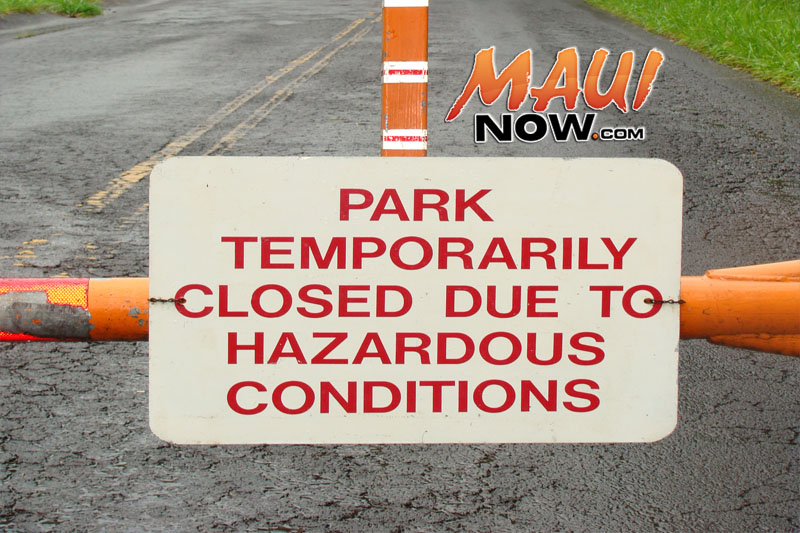 ʻĪao closed indefinitely.