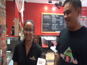 Siblings Heidi and Han Allado, two of the three co-owners at Da Shrimp Hale. Photo by Kiaora Bohlool.