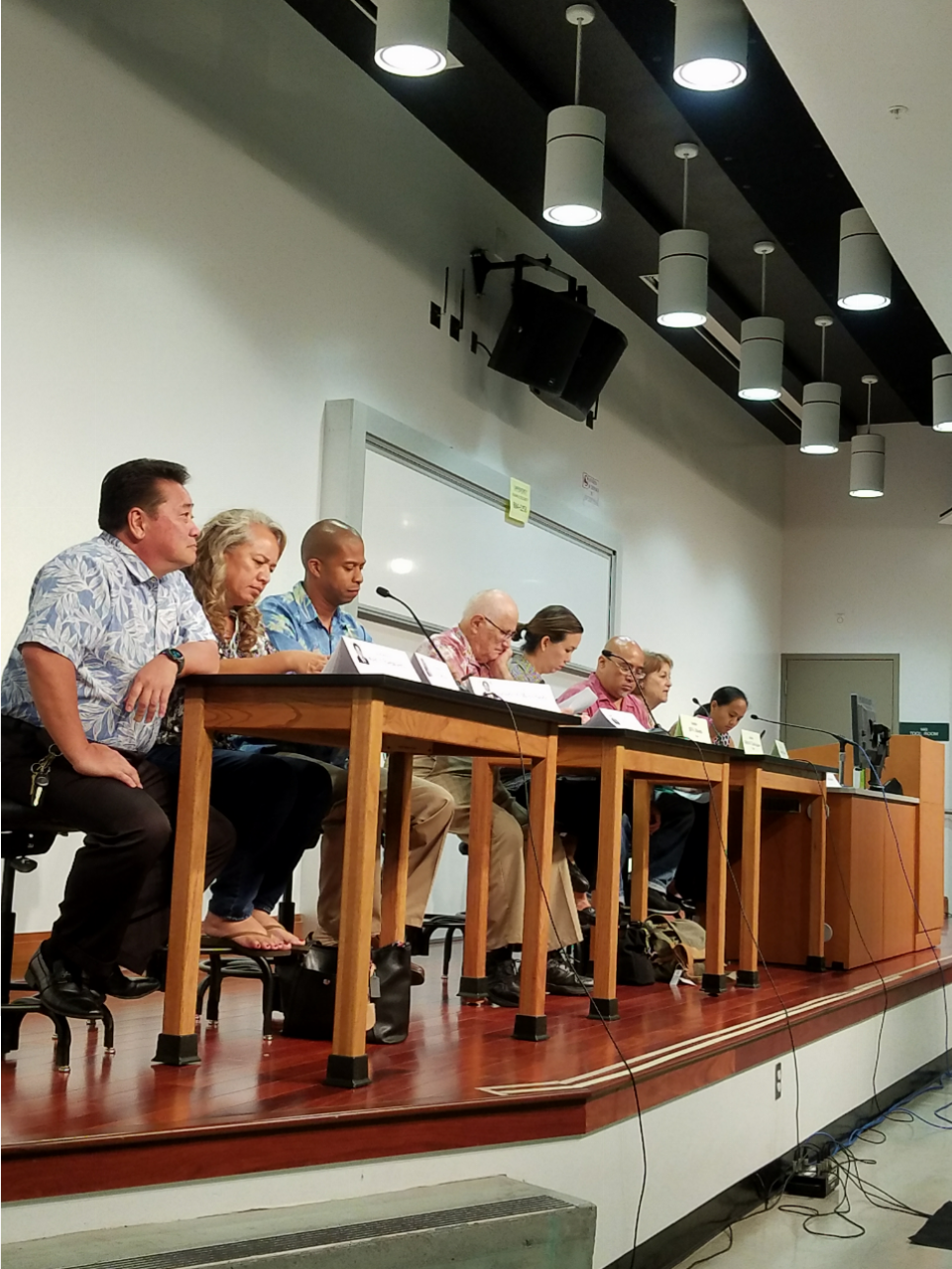 Informational briefing on the status of health care on Maui, 10.17.16. Courtesy photo.