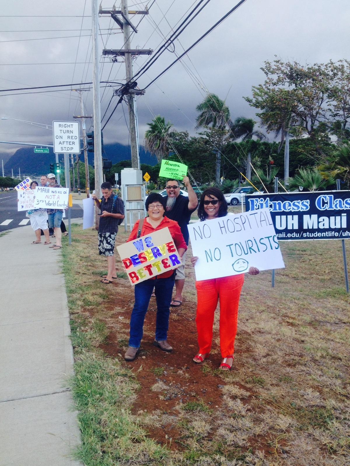 Informational briefing on the status of health care on Maui, 10.17.16. Courtesy photo.