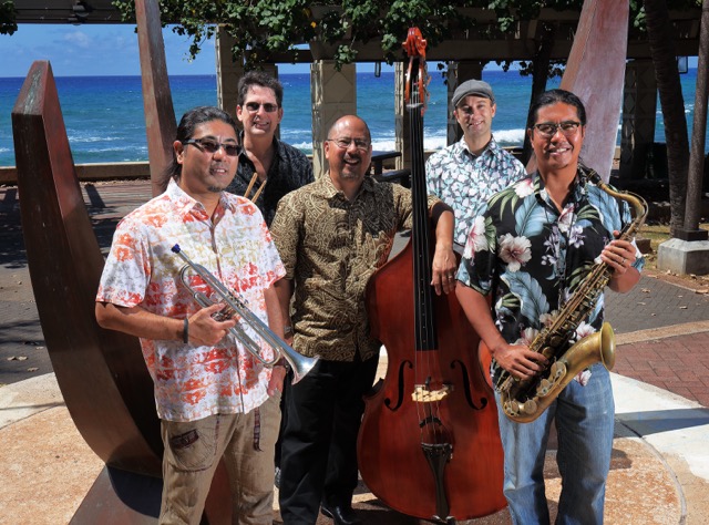 Hawaiʻi Jazz All Stars, courtesy photo. On November 5 is Jazz Maui’s 2016 East Meets West Festival concert, showcasing of some of Hawai‘i’s best jazz musicians along with highly talented Maui orchestras and student musical groups. Award-winning trumpet soloist, band leader and recording artist, DeShannon Higa is the featured performer and conductor of a jazz/improv workshop.
