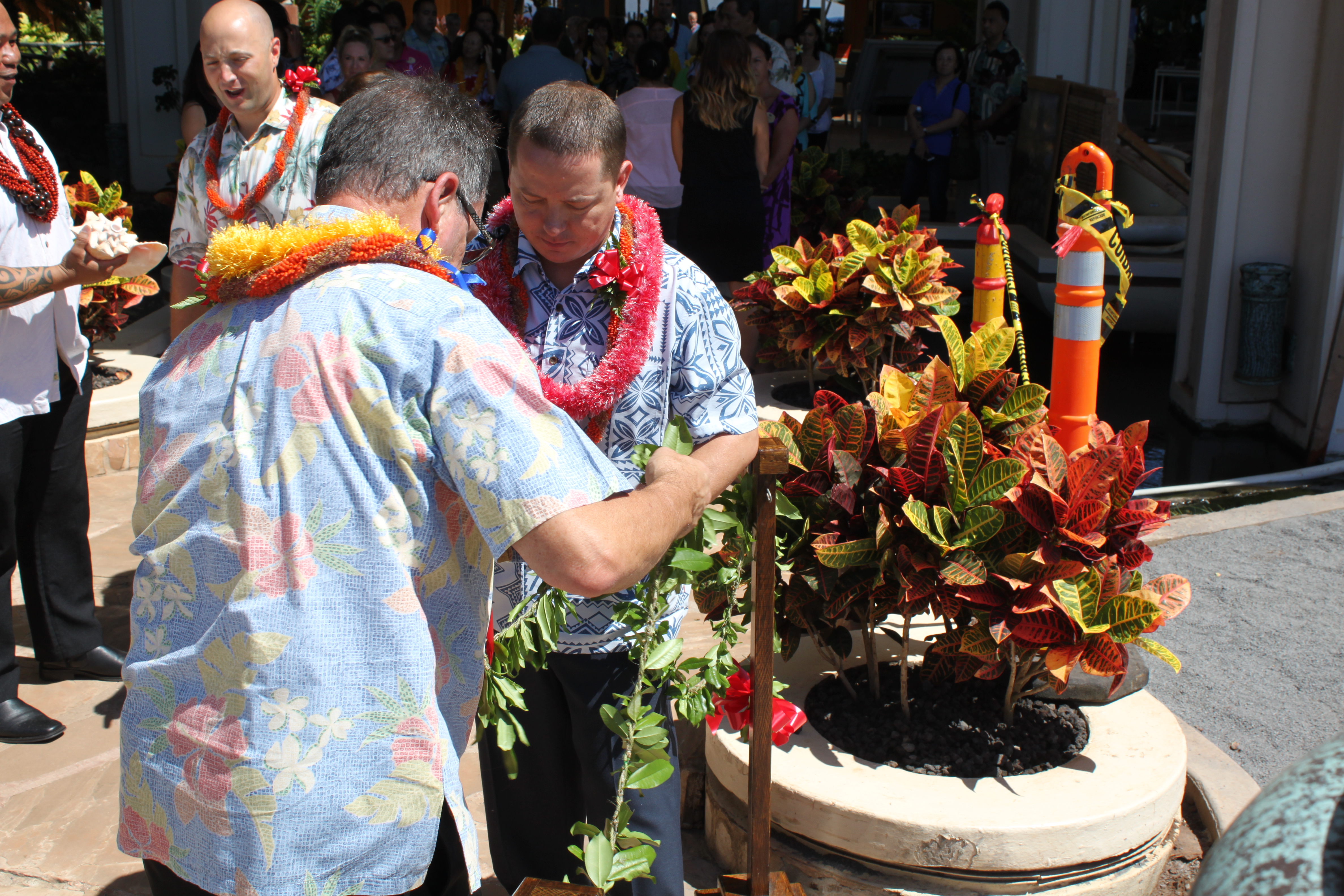 The blessing honored the enhanced Monarchy Ballroom, updated outdoor Hālona Kai Event Lawn overlooking the Pacific Ocean and new Regency Club.