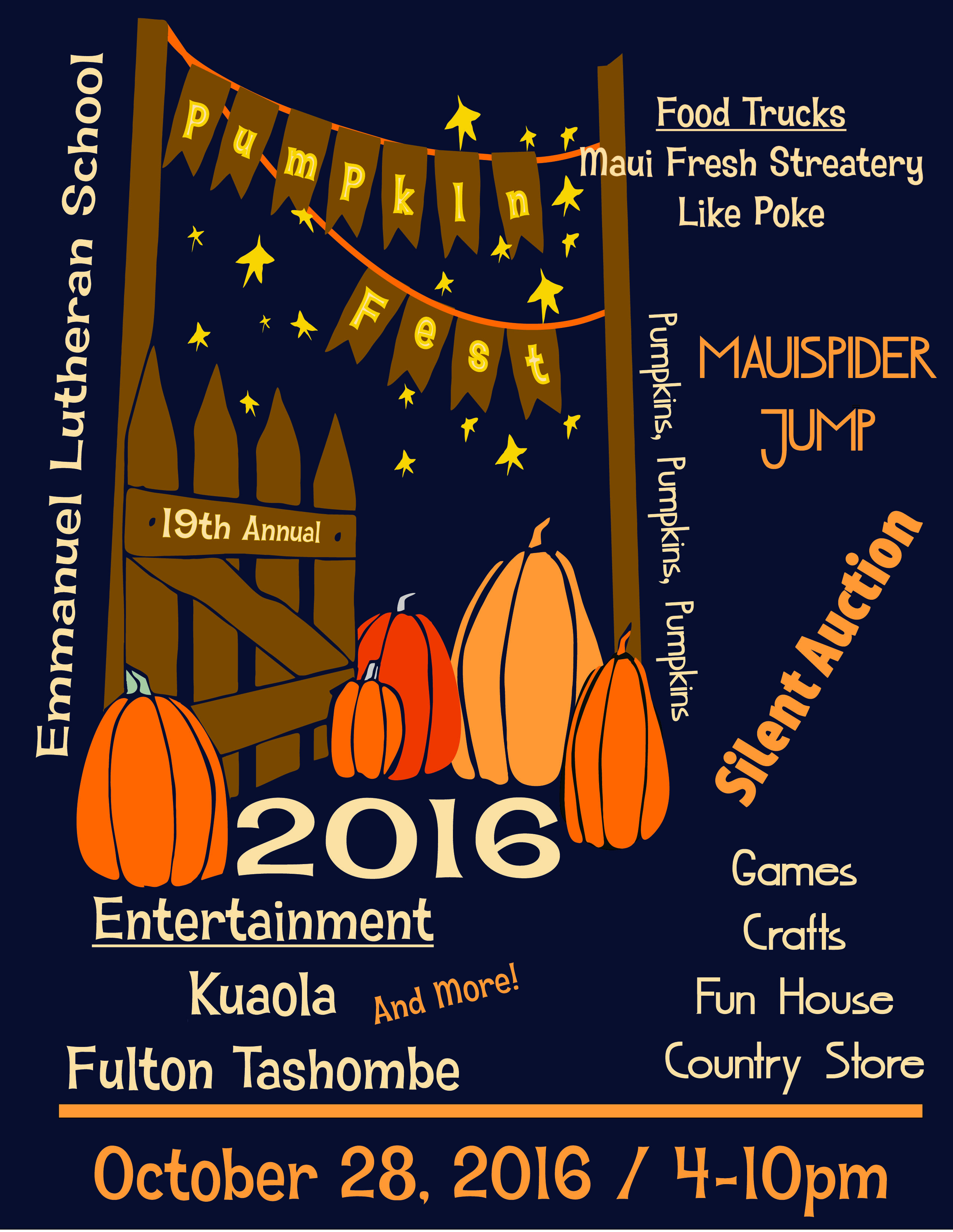 Emmanuel Lutheran Pumpkinfest 2016.