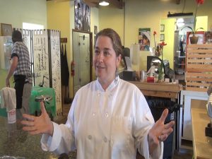 Maui Pasta Company co-owner Patricia Inman. Photo by Kiaora Bohlool.