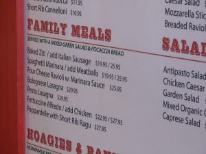 Family meals available for take-out at Maui Pasta in Waikapū. Photo by Kiaora Bohlool.
