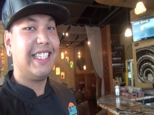 Pita Paradise Chef Patrick James Inocentes. Photo by Kiaora Bohlool.