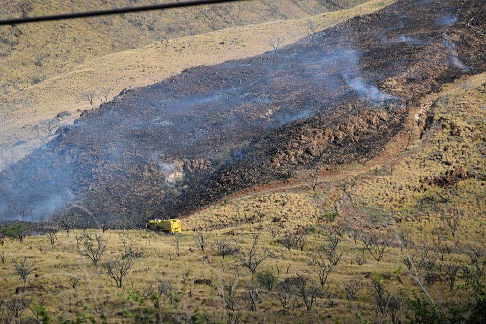 Olowalu brush fire 11.23.16. PC: Emy-Jo Ferguson.