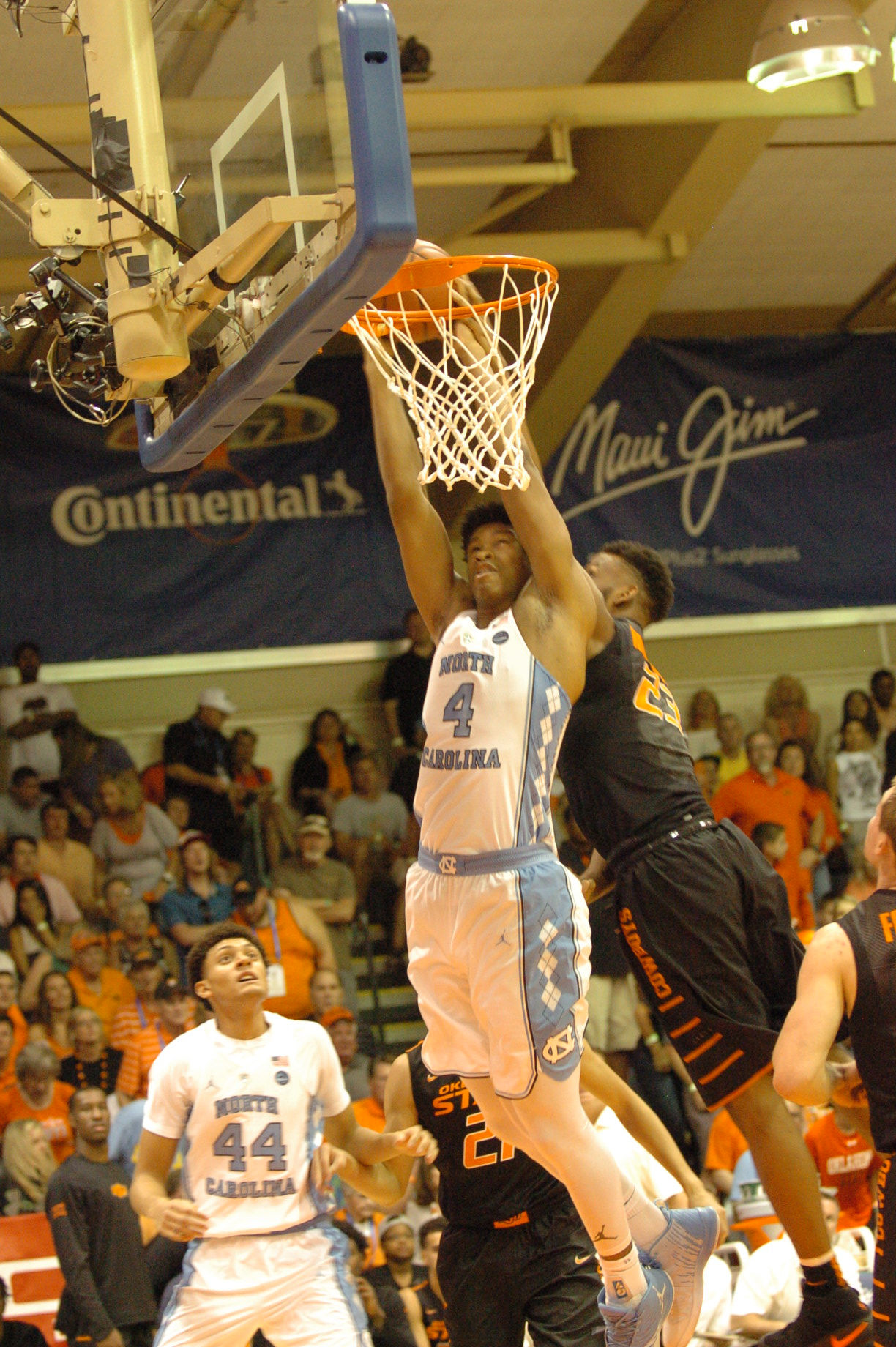 UNC #4 Hicks. PC: Joel B. Tamayo.