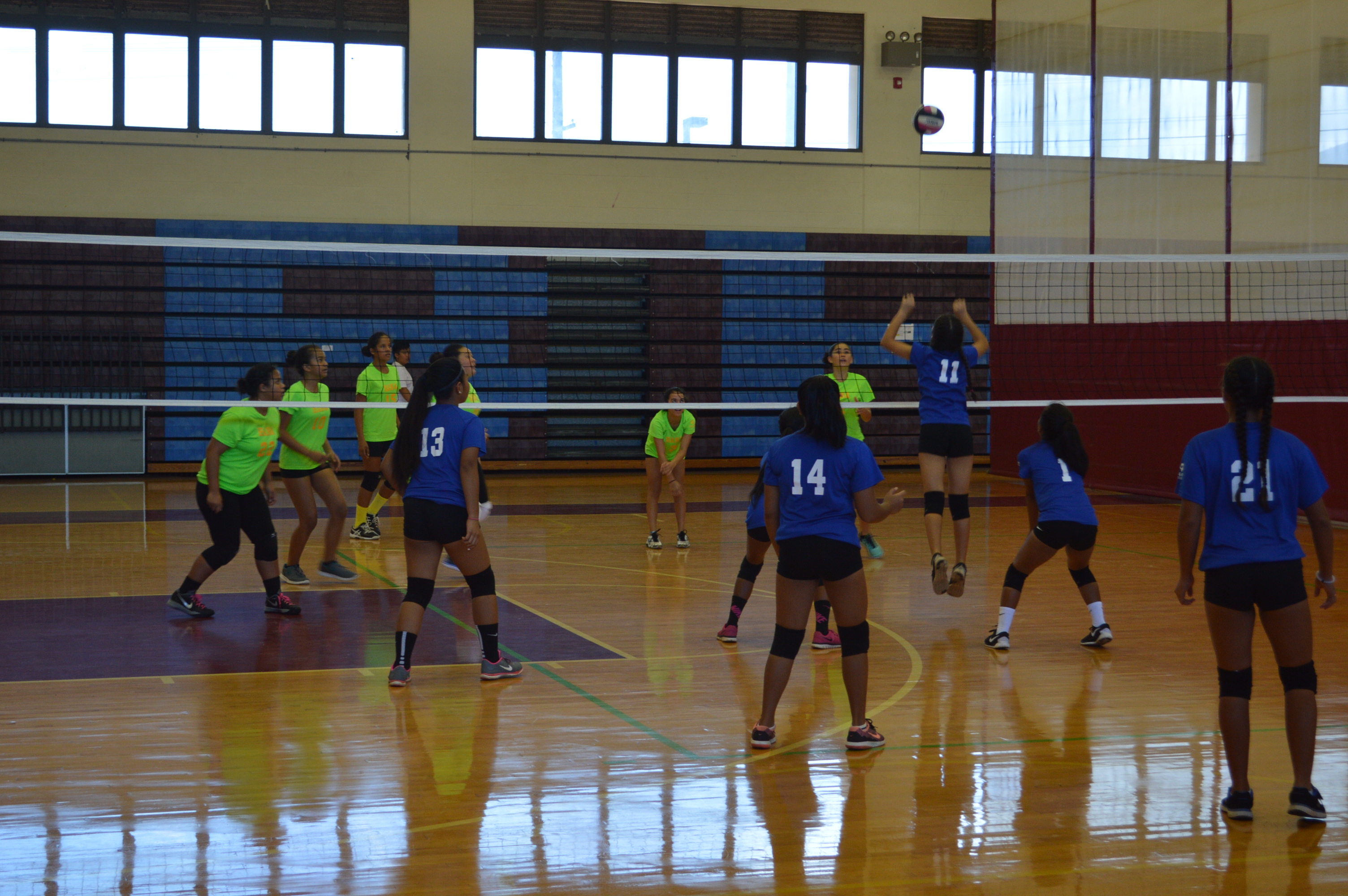 Phase 2 of the State of Hawaii's Resources for Enrichment, Athletics, Culture and Health(R.E.A.C.H.) Maui Middle School Athletics Pilot Initiative kicked-off Saturday with boys and girls volleyball at the Baldwin High School gym.